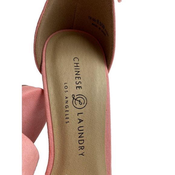 Brand New Chinese Laundry Heels - Size 8.5 US- Pink Thick Heels Women’s Shoes - Picture 6 of 8